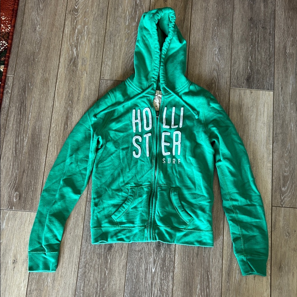 Hollister Vibrant Green Hoodie